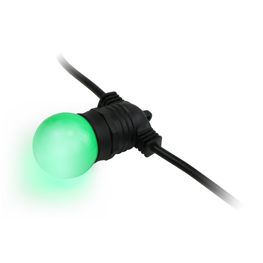 E27 G45 1W Mixed RGBY Lamps 16pcs (For OFK/15M)