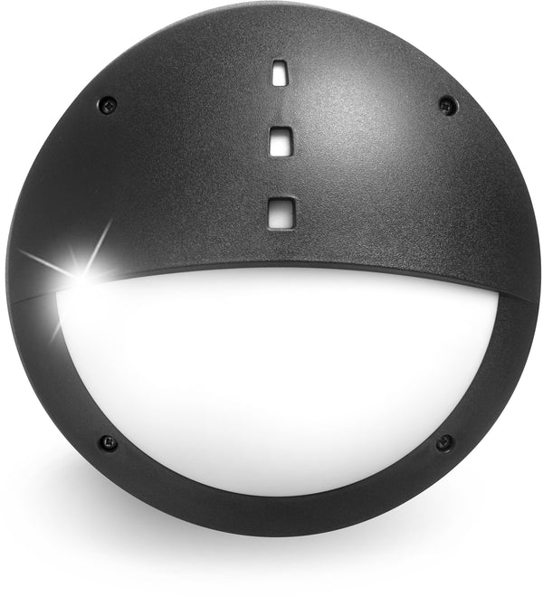 Fumagalli Asbac Gelmi-EL 9W 4K LED Sensor Rd Eyelid B/H Bk 2G3.000.AY.LS1
