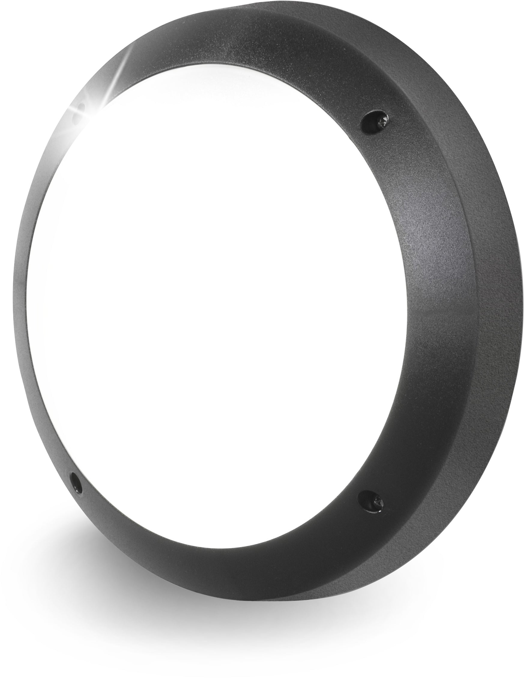 Fumagalli Asbac Gelmi 9W 4K LED Round Plain EmgBulkhead Wh 1G3.000.WY.L11EM
