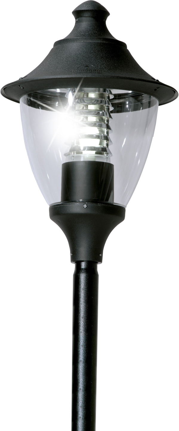 Fumagalli Asbac Gino 400 60W LED Lantern Bk Assembled F50.000.AX.D6L.M