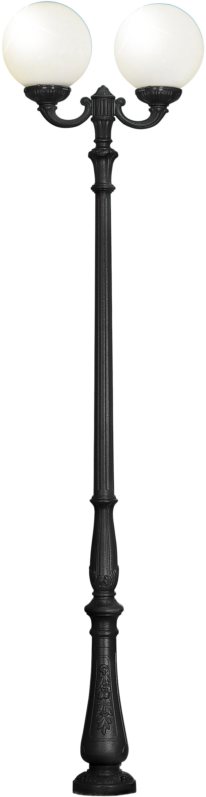 Fumagalli Asbac Globe 400 Tabor-Ofir 70W SON Twin Head Post Bk G40.205.R20.AY.S70
