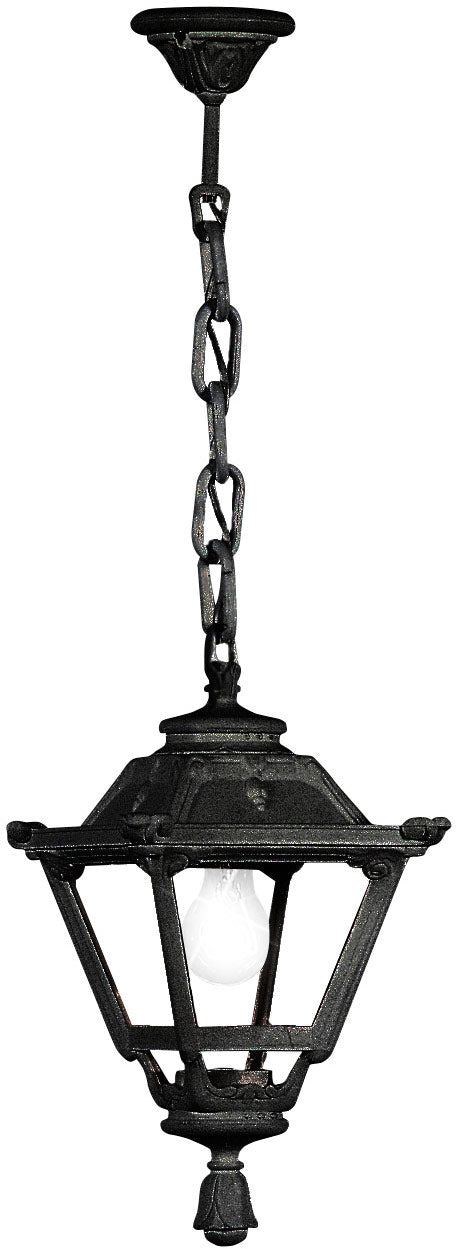 Fumagalli Asbac Golia Sichem E27 Chain Lantern Bk Q23.120.AX.E27