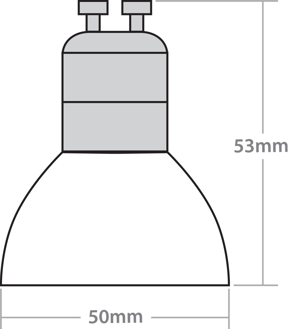 4.5W 4000K GU10 LED Lamp