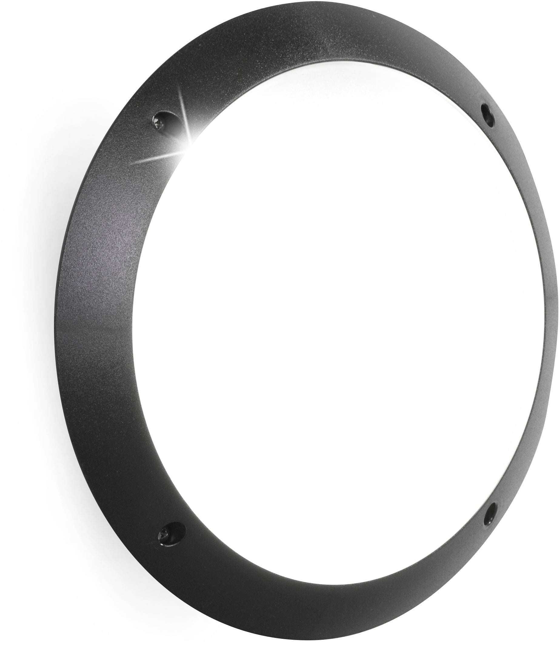 Fumagalli Asbac Lucia 9W 4K LED Sensor Rd Plain Bulkhead Wh 1R3.000.WY.LS1