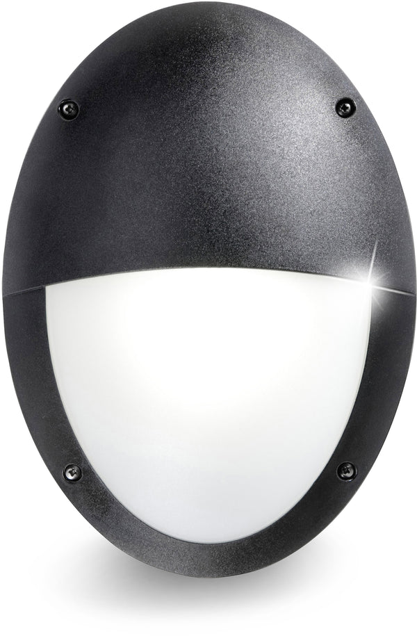 Fumagalli Asbac Maddi-VE 9W 4K LED Sensor V-Eyelid B/H Bk 2V3.000.AY.LS1