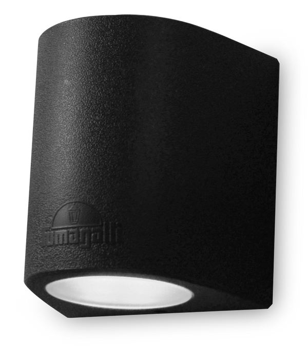 Fumagalli Asbac Marta 160 2x7W 3K LED Up & Down Wall Light Grey 2A6.000.LX.C2R
