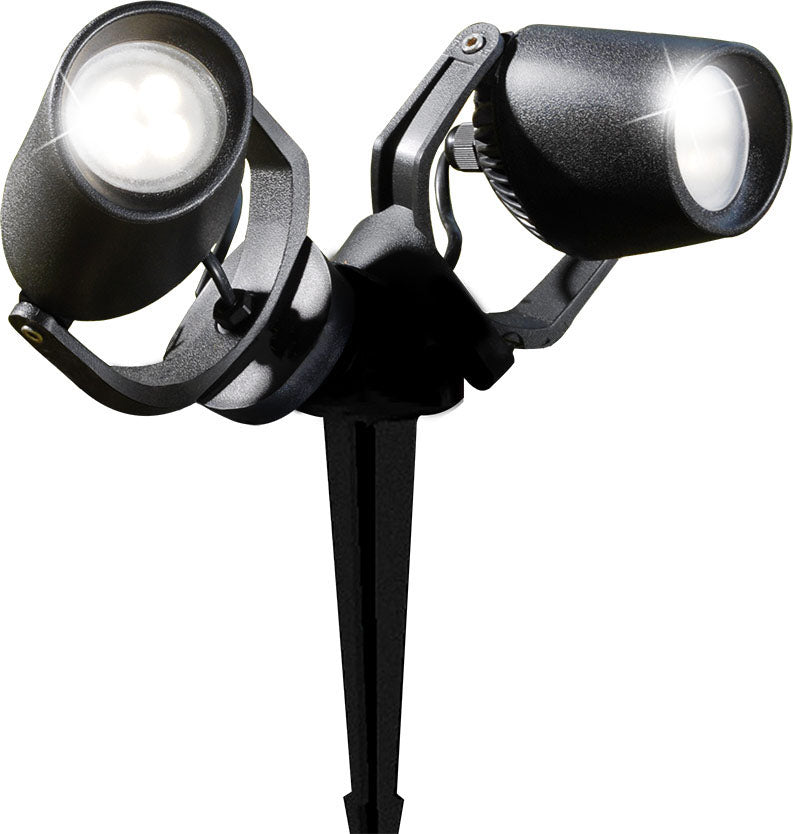 Fumagalli Asbac MiniTommy-EL 2x4.5W 3K LED Twin Spike 2m Flex 3M2.001.AX.U2R.C