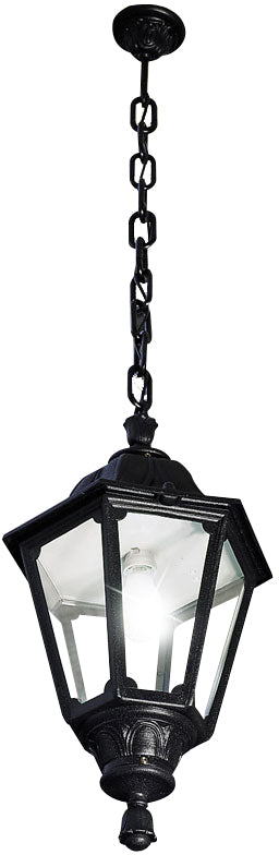 Fumagalli Asbac Noemi Sichem 30W LED Opal Chain Lantern Bk Assembled E35.121.AY.D3L.M