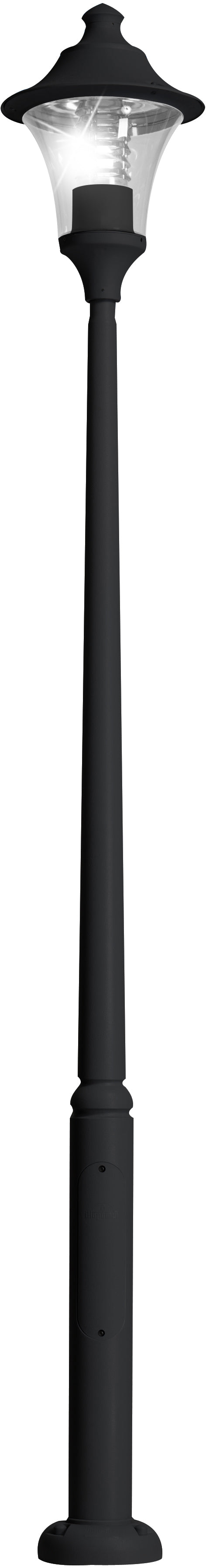 Fumagalli Asbac Remo 400 Extor2500 60W LED Post Lantern Assembled R50.362.AX.D6L.M