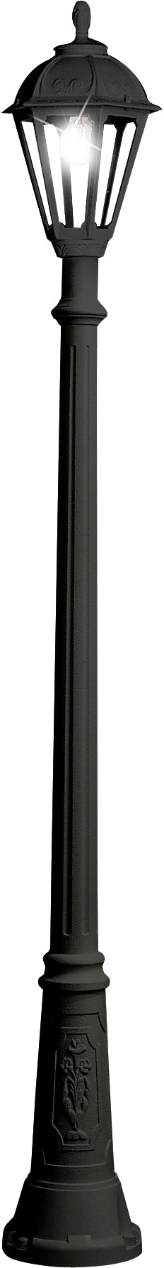 Fumagalli Asbac Salem Gigi 6W LED Post Lantern Black K26.156.AX.F1R