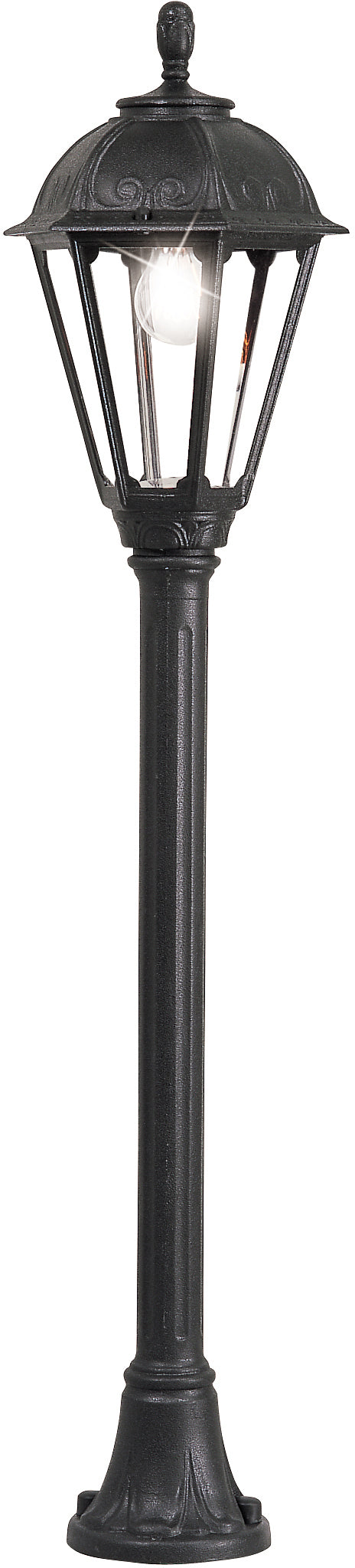 Fumagalli Asbac Salem Mizar 6W LED Post Lantern Black K26.151.AX.F1R