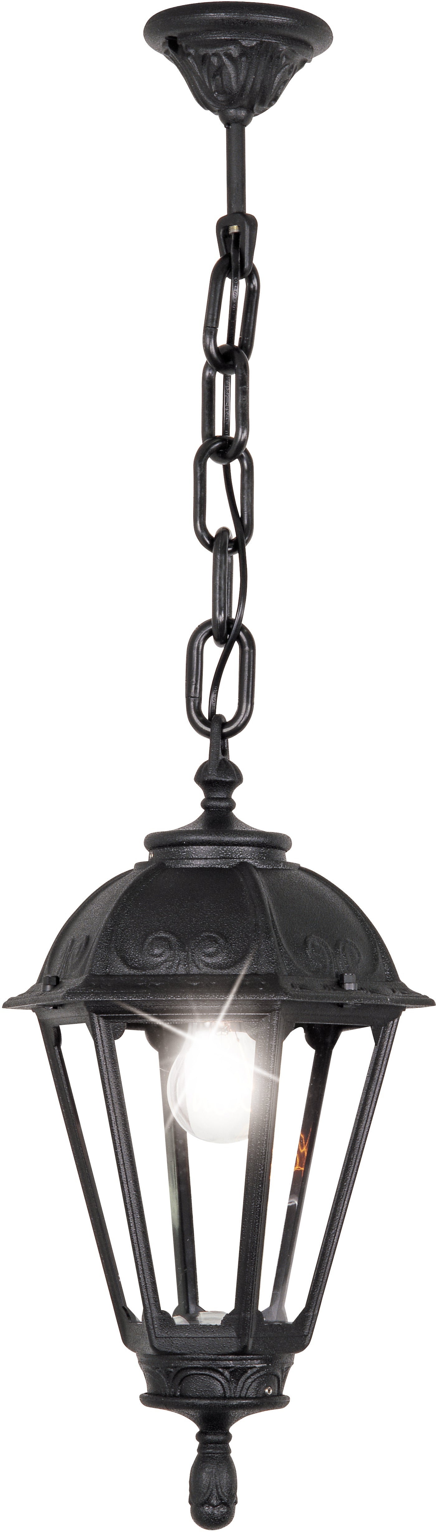 Fumagalli Asbac Salem Sichem 6W LED Chain Lantern Black K26.120.AX.F1R