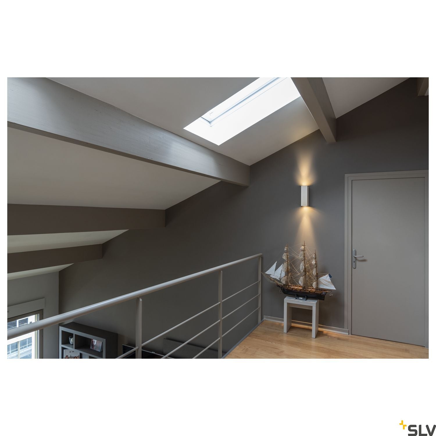 SLV THEO UP/DOWN, QPAR51, Wall luminaire, white, max. 2x50W 1000327