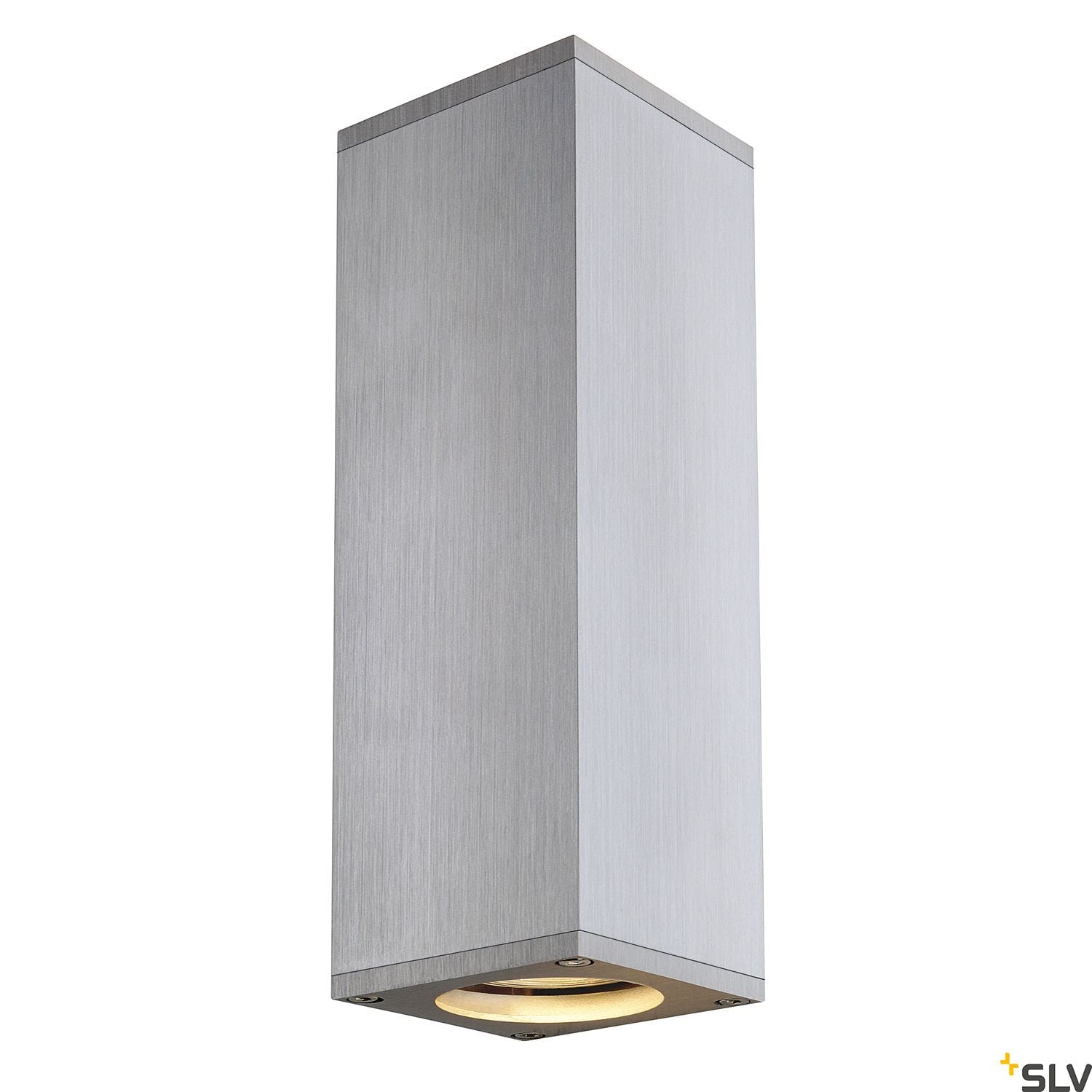 SLV THEO UP/DOWN, QPAR51, Wall luminaire, alu brushed, max. 2x50W 1000329