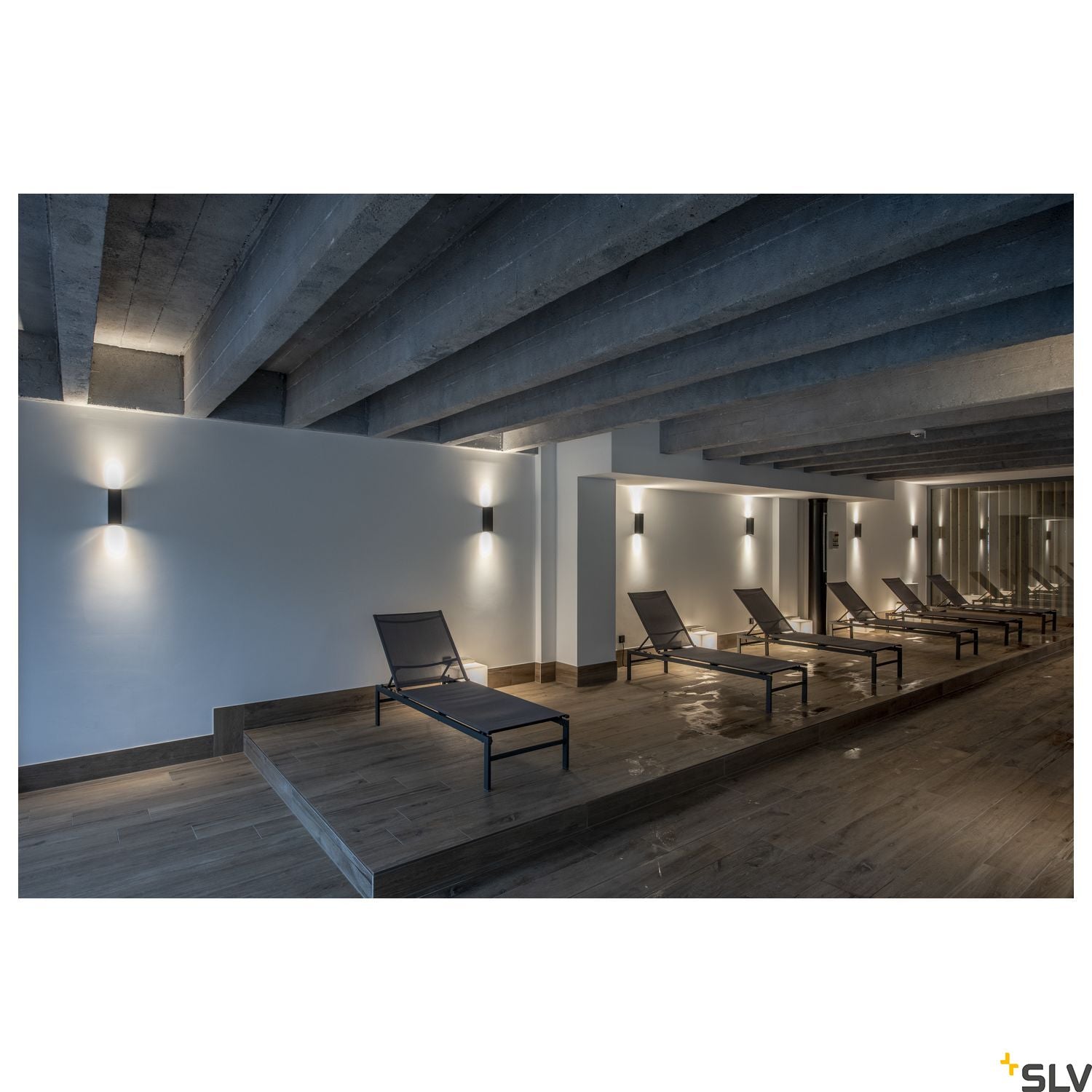 SLV THEO UP/DOWN, QPAR51, Wall luminaire, anthracite, max. 2x50W 1000330