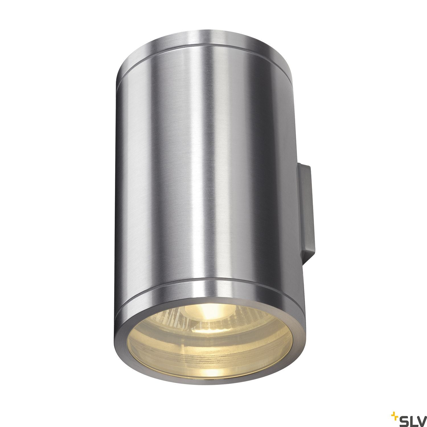 SLV ROX WALL OUT UP/DOWN, QPAR11, Outdoor Wall luminaire, alu brushed, max. 2x50W, IP44 1000334