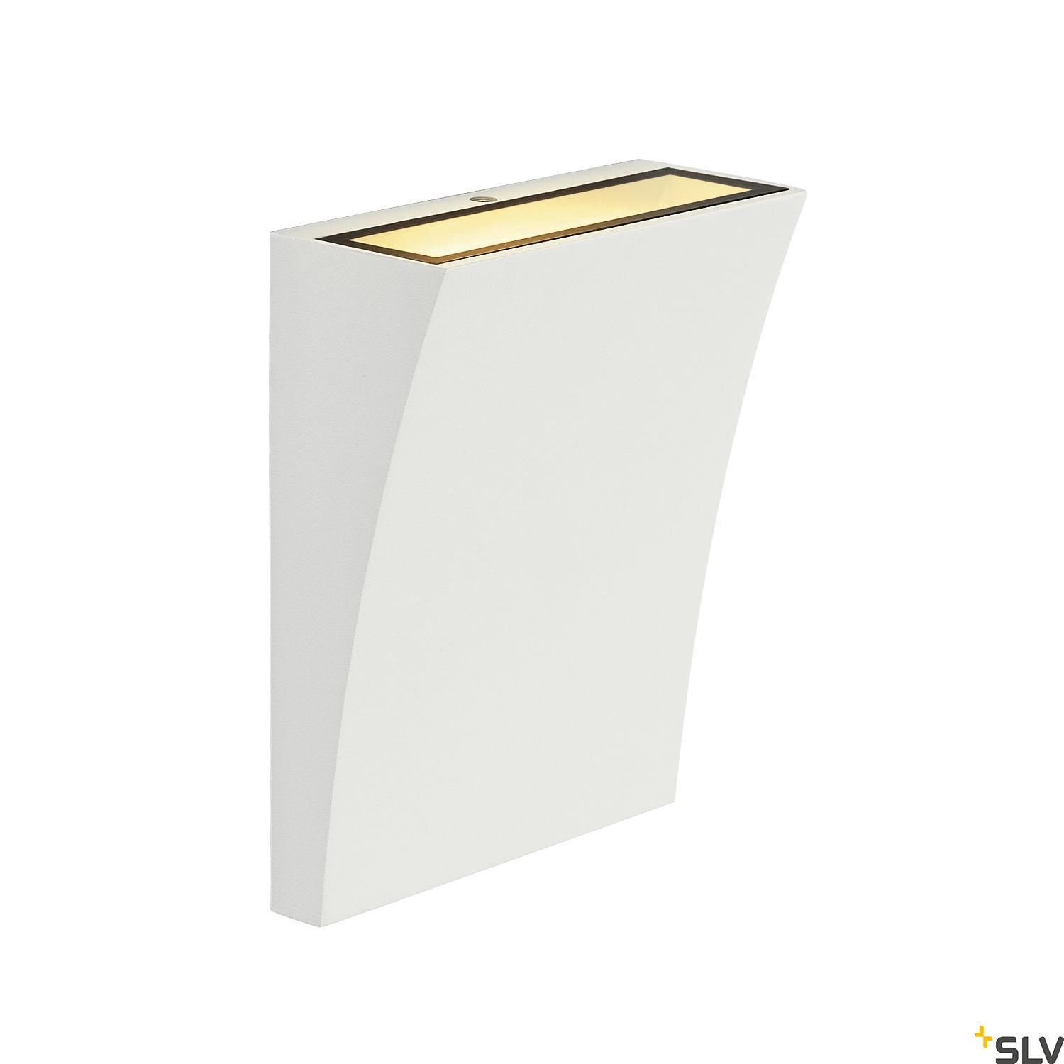 SLV DELWA WIDE LED Outdoor Wall luminaire, 3000K, 100°, white, IP44 1000340