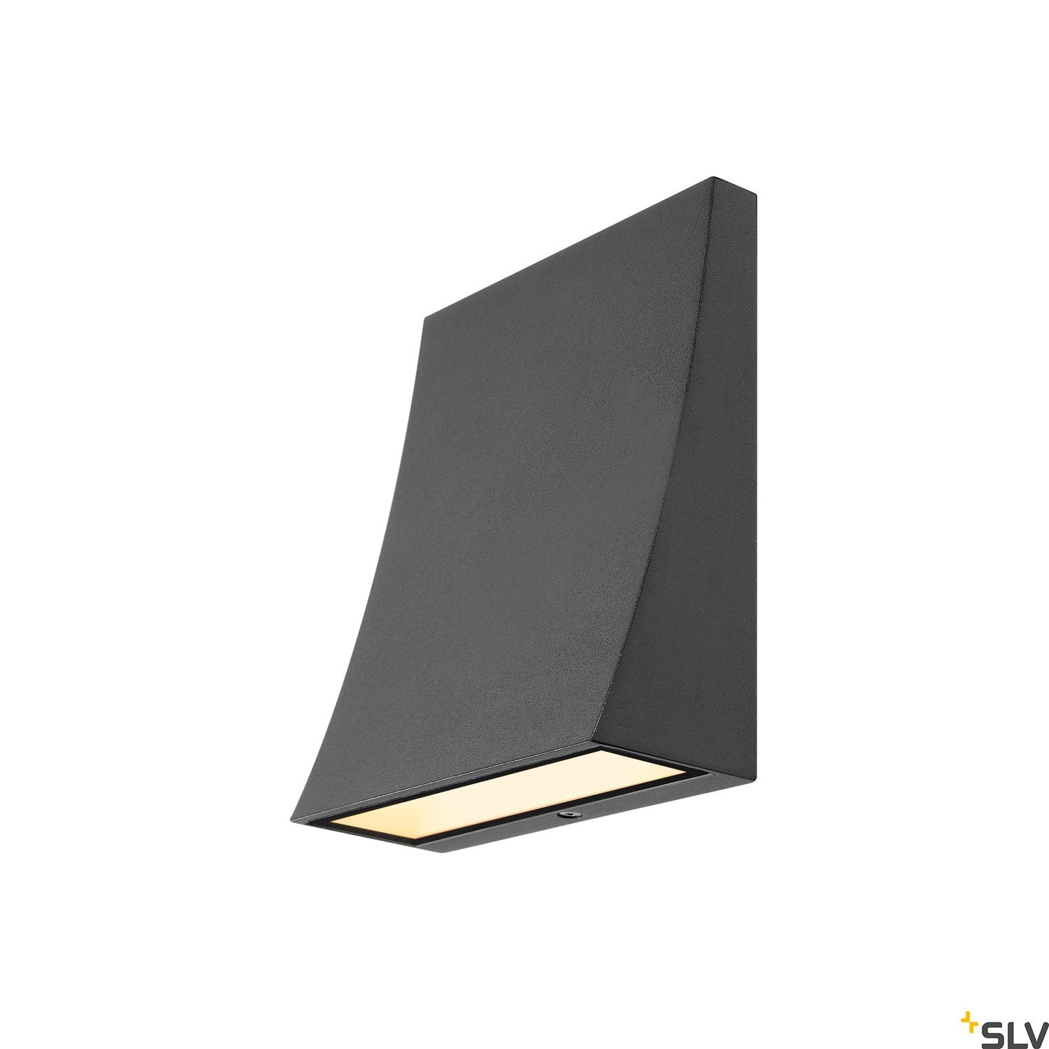 SLV DELWA WIDE LED Outdoor Wall luminaire, 3000K, 100°, anthracite, IP44 1000342