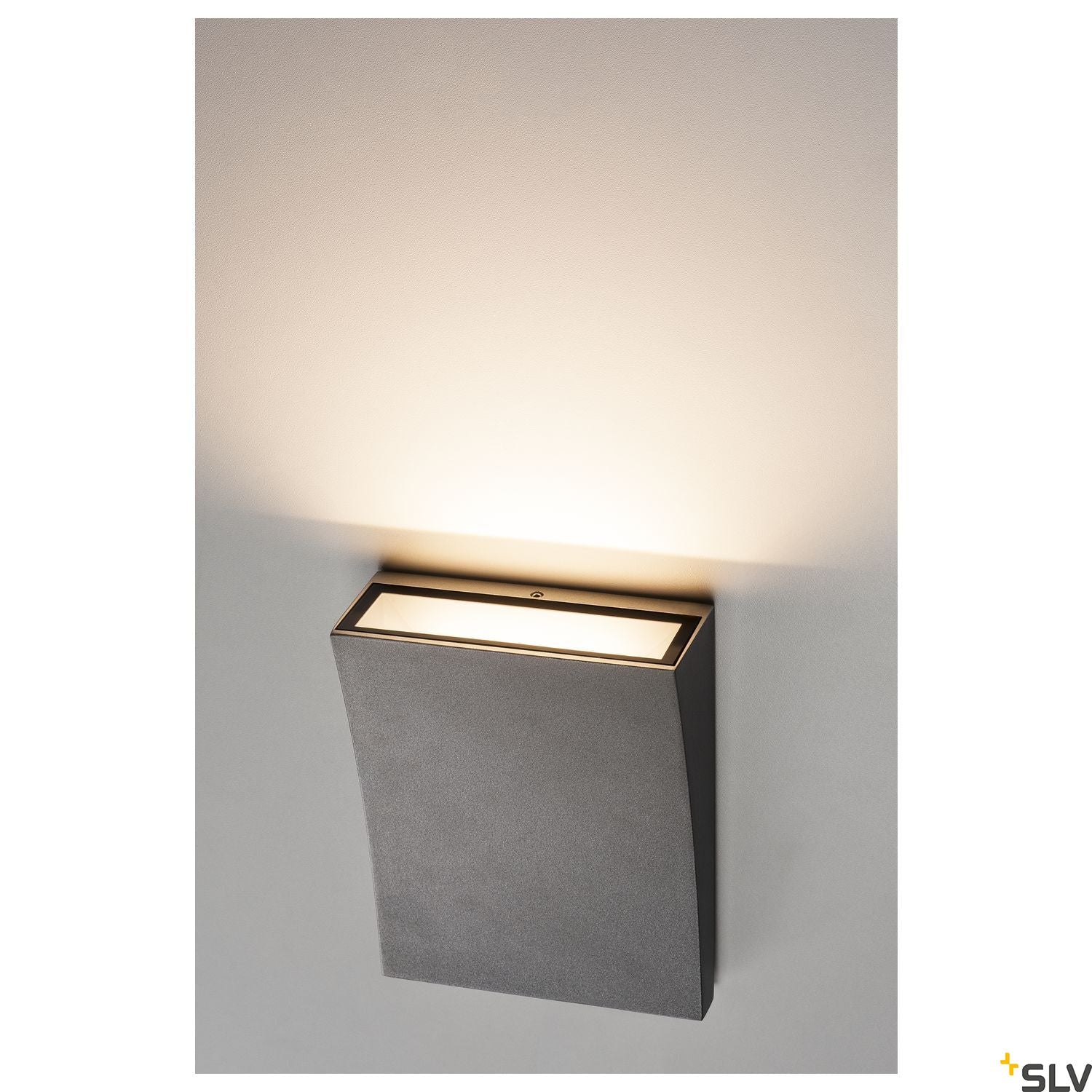 SLV DELWA WIDE LED Outdoor Wall luminaire, 3000K, 100°, anthracite, IP44 1000342