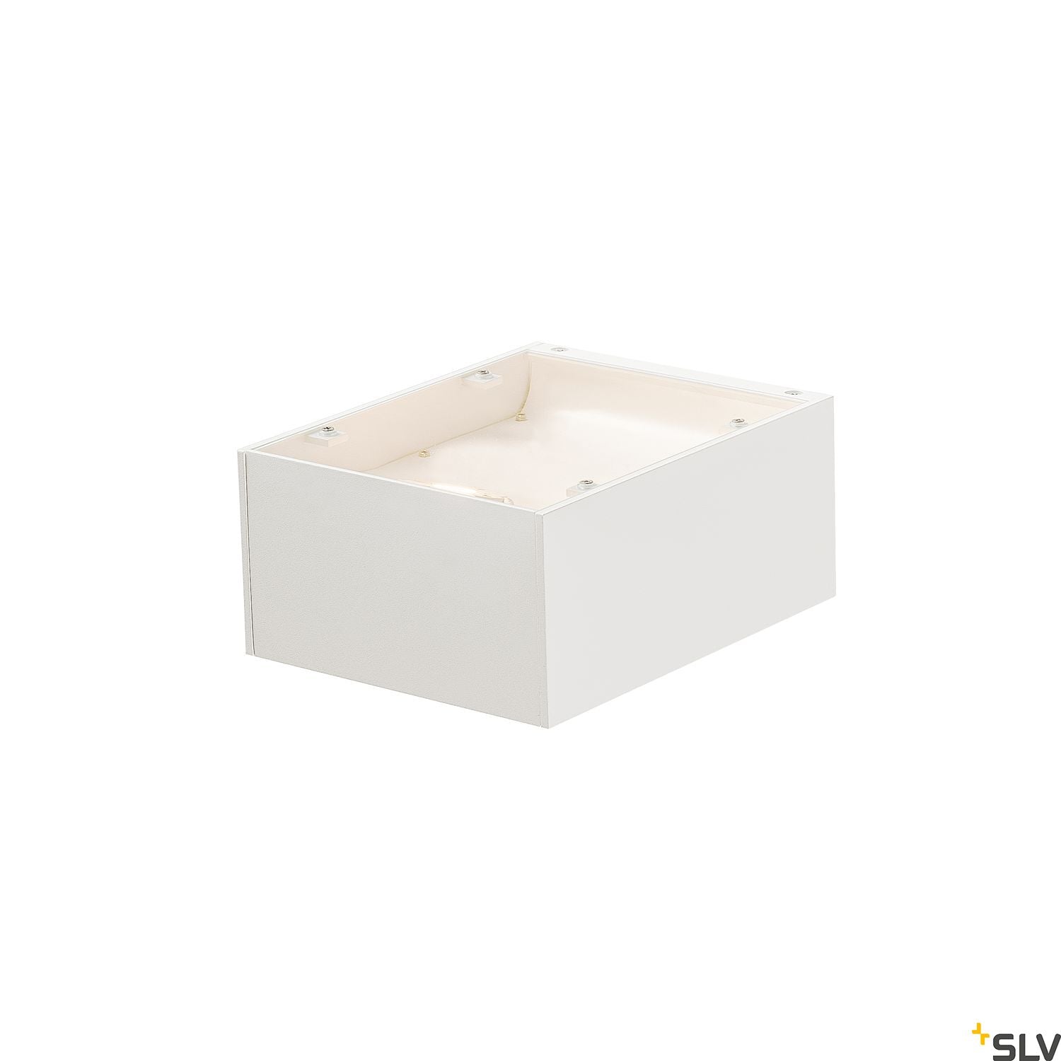 SLV SHELL 15, WL, LED Indoor surface-mounted wall light, 3000K, white 1000422