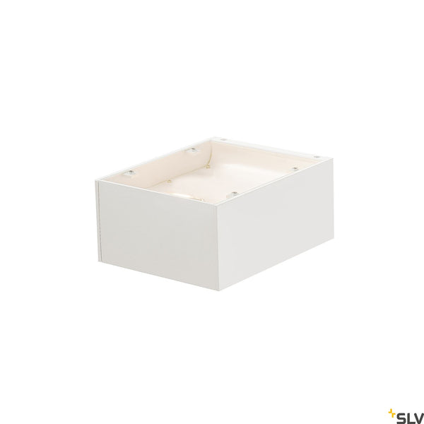 SLV SHELL 15, WL, LED Indoor surface-mounted wall light, 3000K, white 1000422