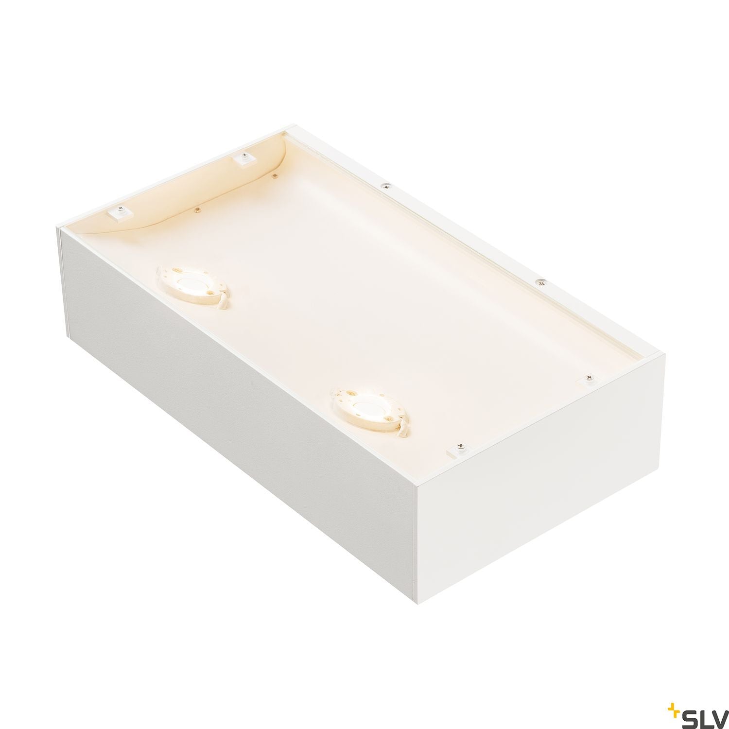 SLV SHELL 30, WL, LED Indoor surface-mounted wall light, 3000K, white 1000423