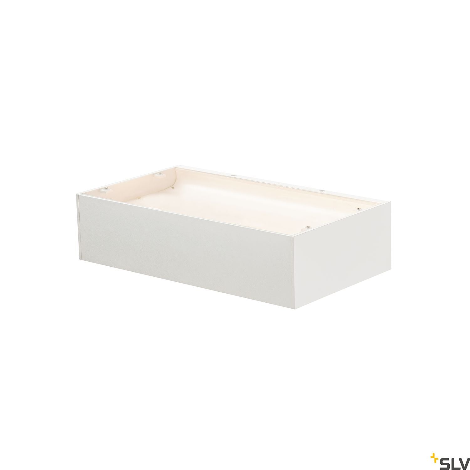 SLV SHELL 30, WL, LED Indoor surface-mounted wall light, 3000K, white 1000423