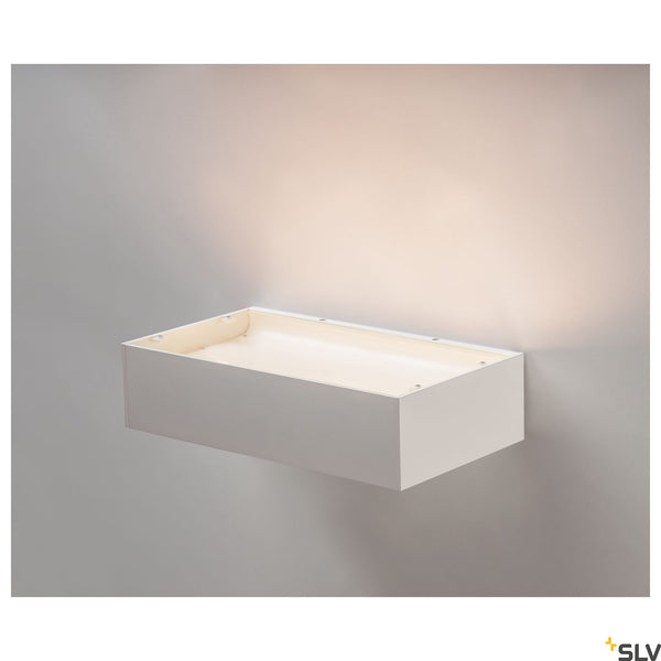 SLV SHELL 30, WL, LED Indoor surface-mounted wall light, 3000K, white 1000423