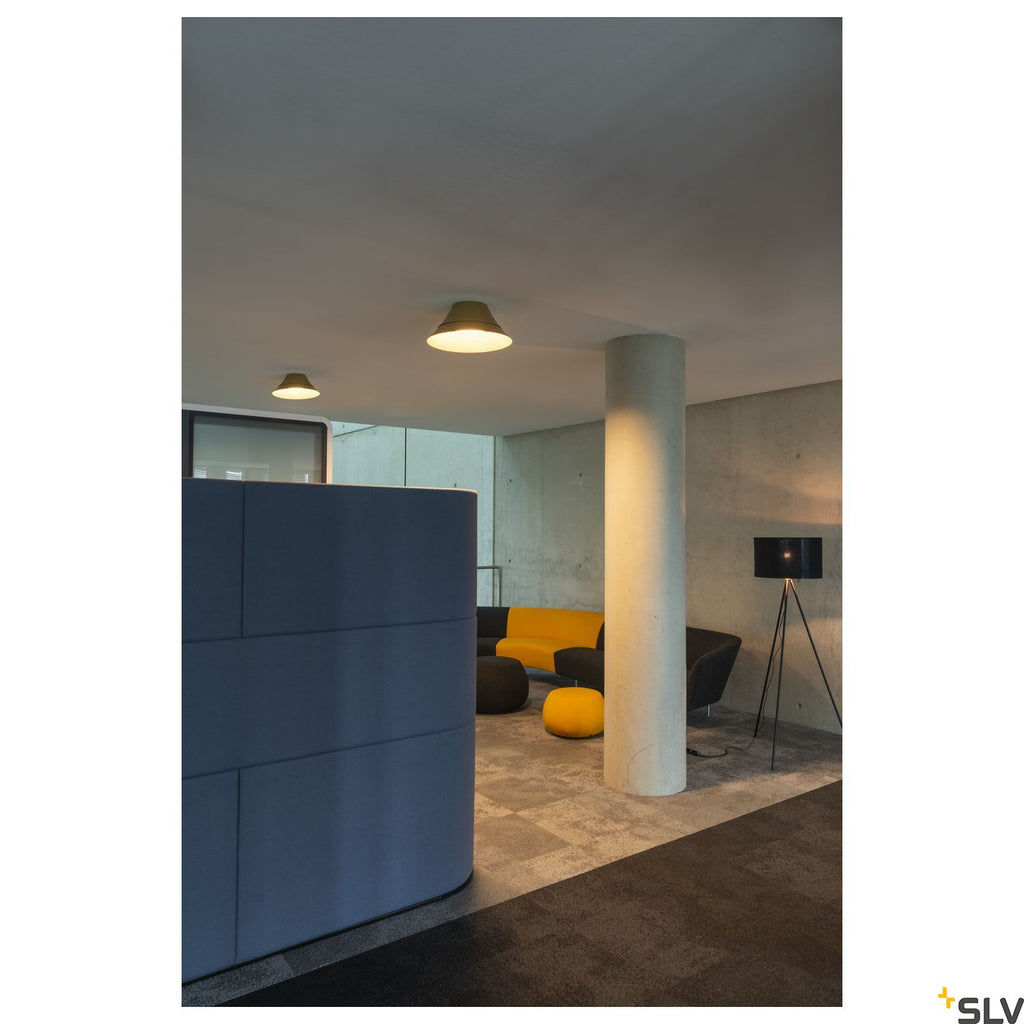 SLV FENDA shade, black/copper, Ø70cm 1000580