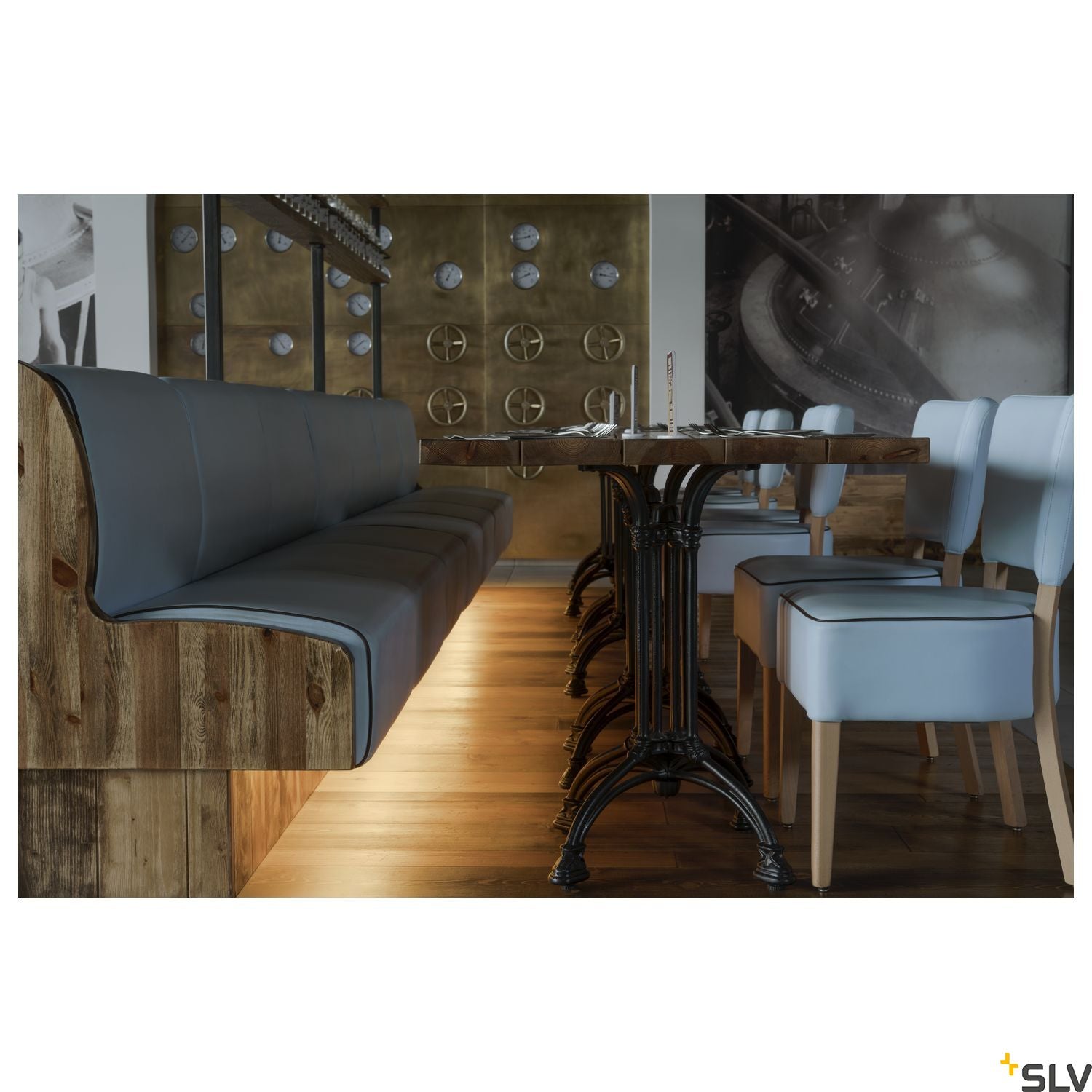 SLV GRAZIA 10 polycarbonate cover flat Version, 2m, satined 1000469