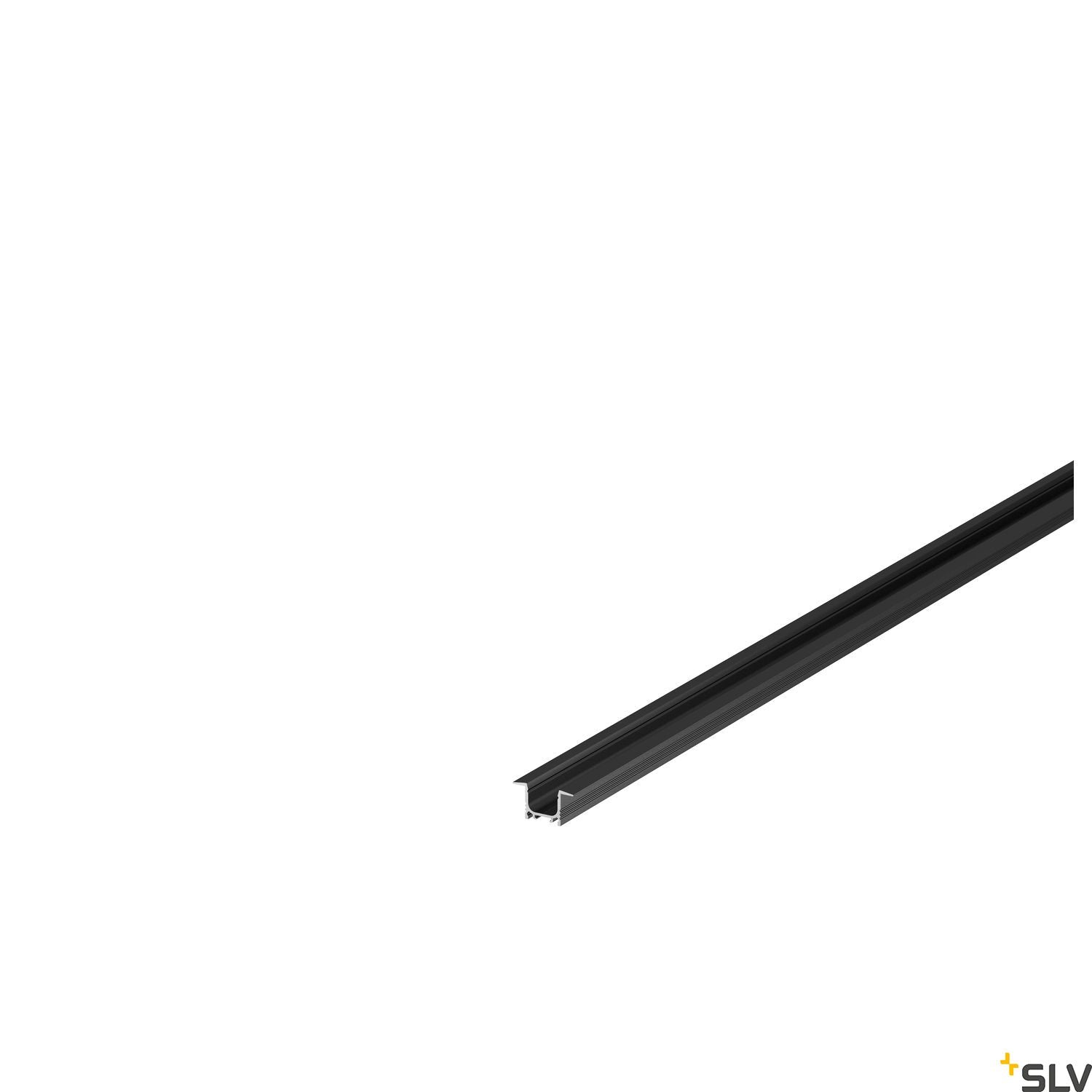 SLV GRAZIA 10 LED Recessed profile, 2m, black 1000459