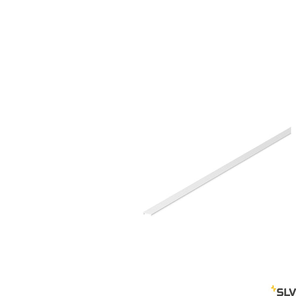 SLV GRAZIA 10 polycarbonate cover flat Version, 2m, milky 1000466