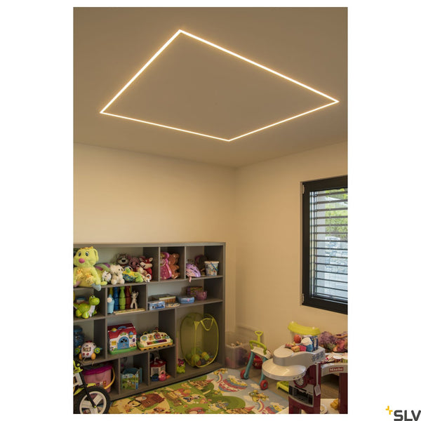 SLV GRAZIA 20 polycarbonate cover flat Version, 3m, satined 1000540