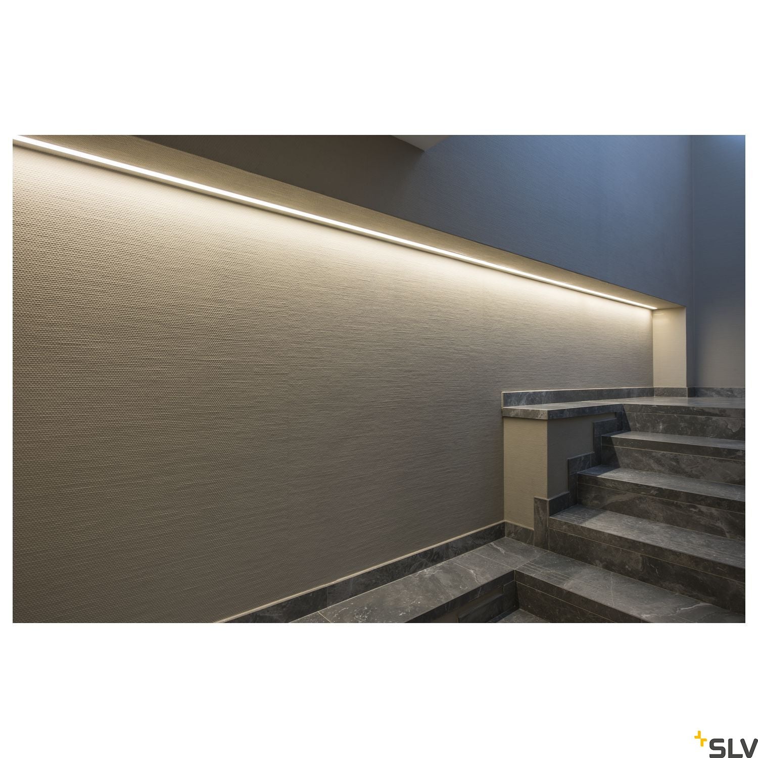 SLV GRAZIA 20 LED Recessed profile, 3m, white 1000497