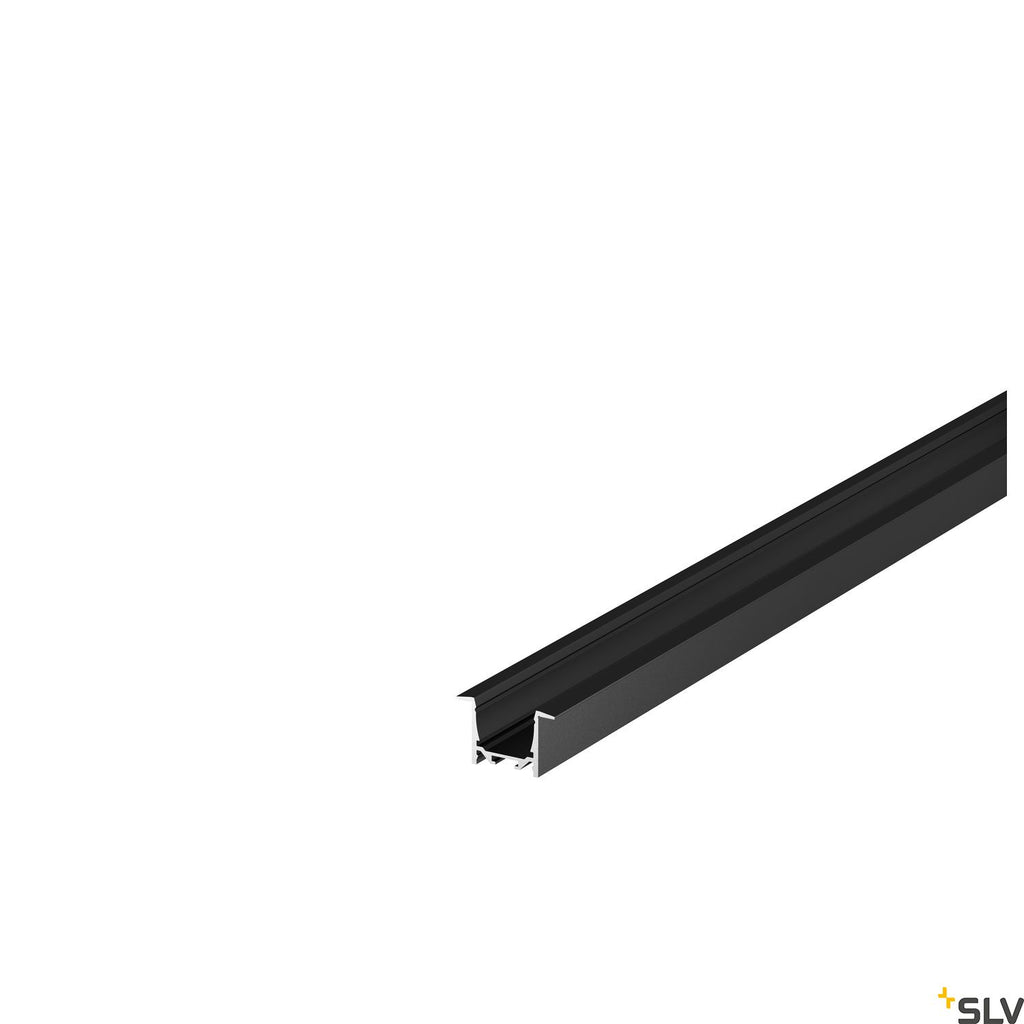 SLV GRAZIA 20 LED Recessed profile, 3m, black 1000498