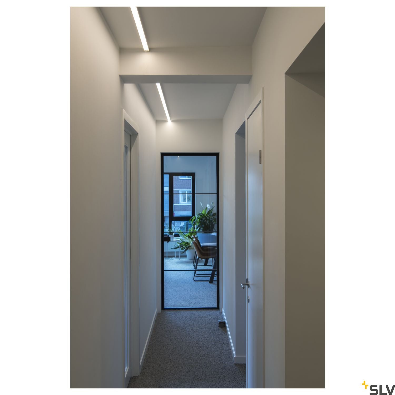 SLV GRAZIA 20 LED Surface profile, standard, smooth, 3m, white 1000524