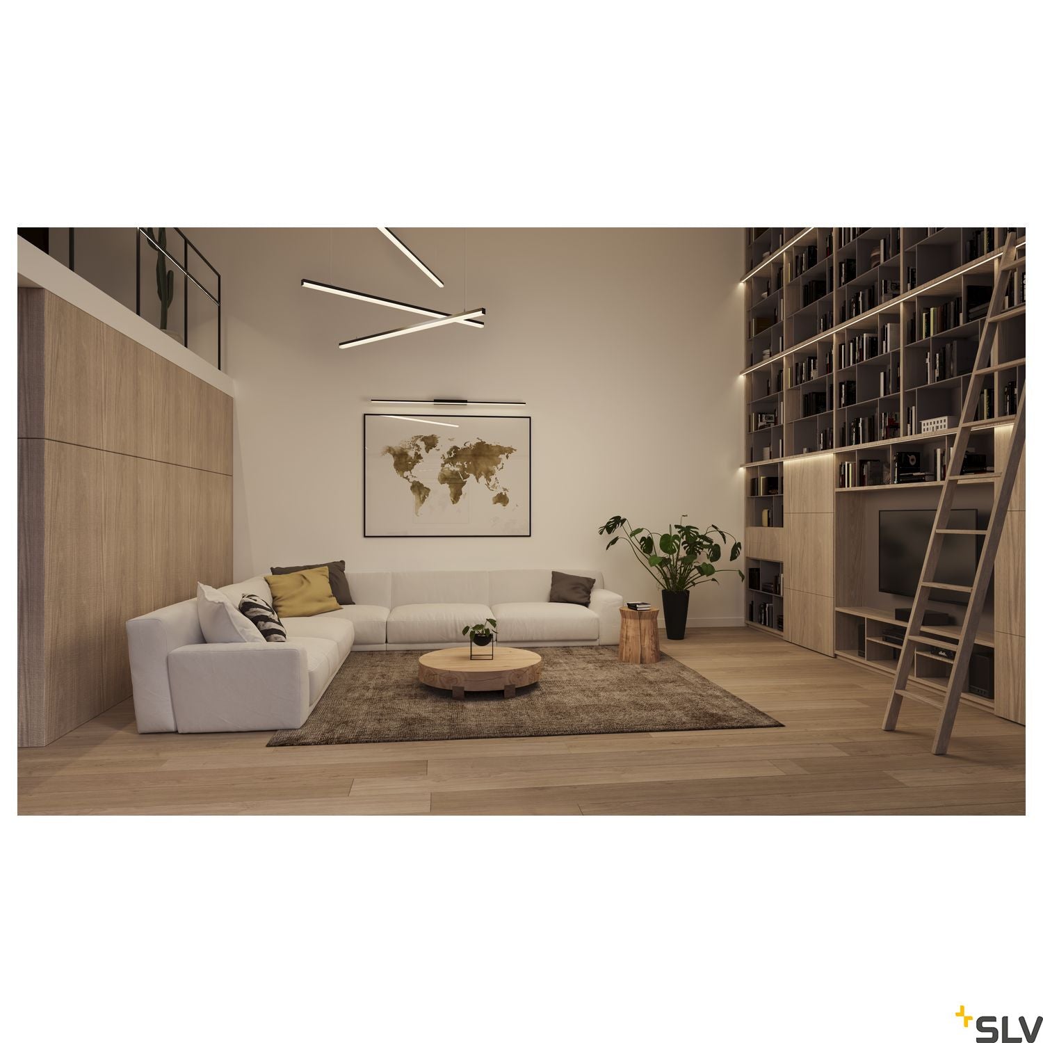 SLV GRAZIA 10 polycarbonate cover flat Version, 2m, satined 1000469