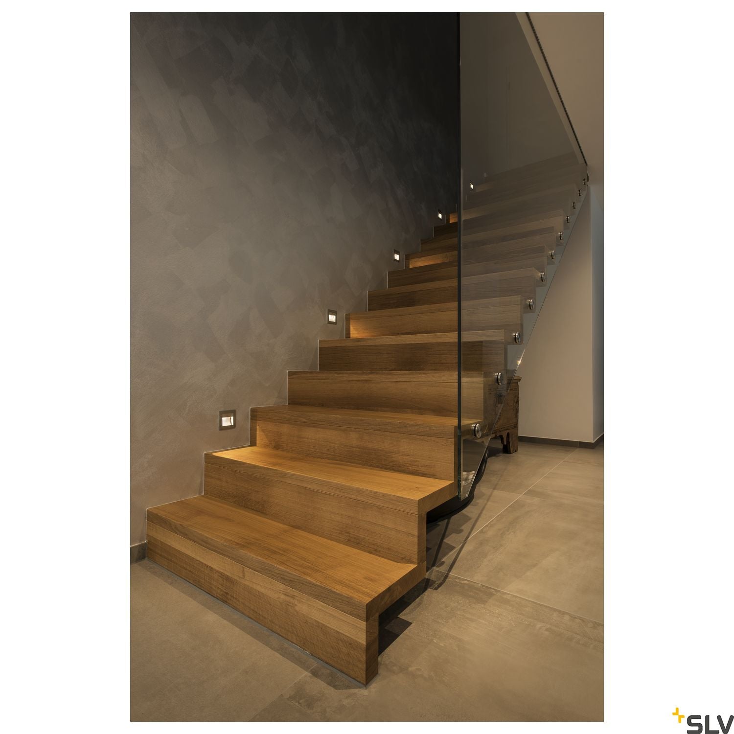 SLV FRAME LED 240V CURVE, LED Indoor recessed wall light, 2700K 1000575