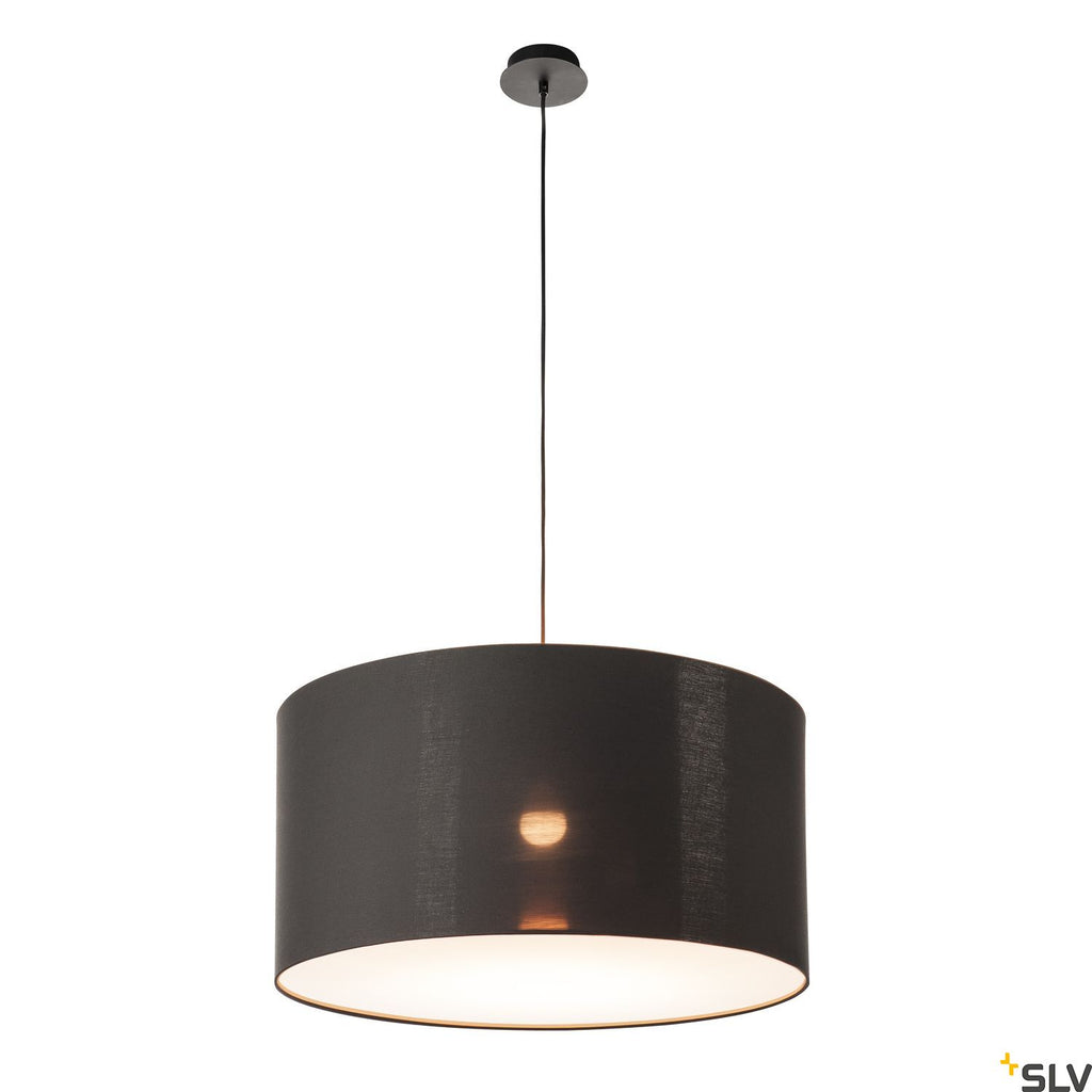 SLV FENDA shade, black/copper, Ø70cm 1000580