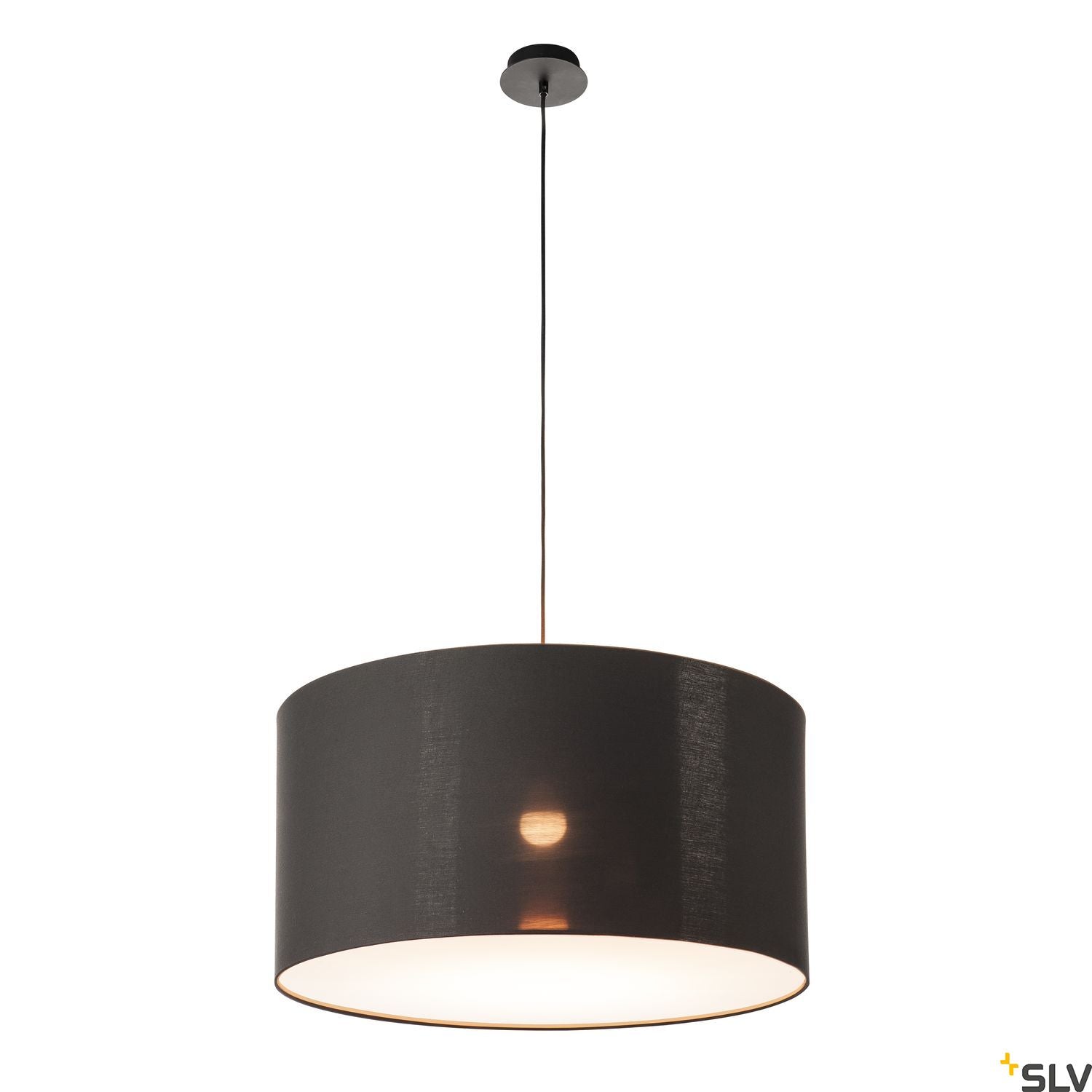 SLV FENDA shade, black/copper, Ø70cm 1000580