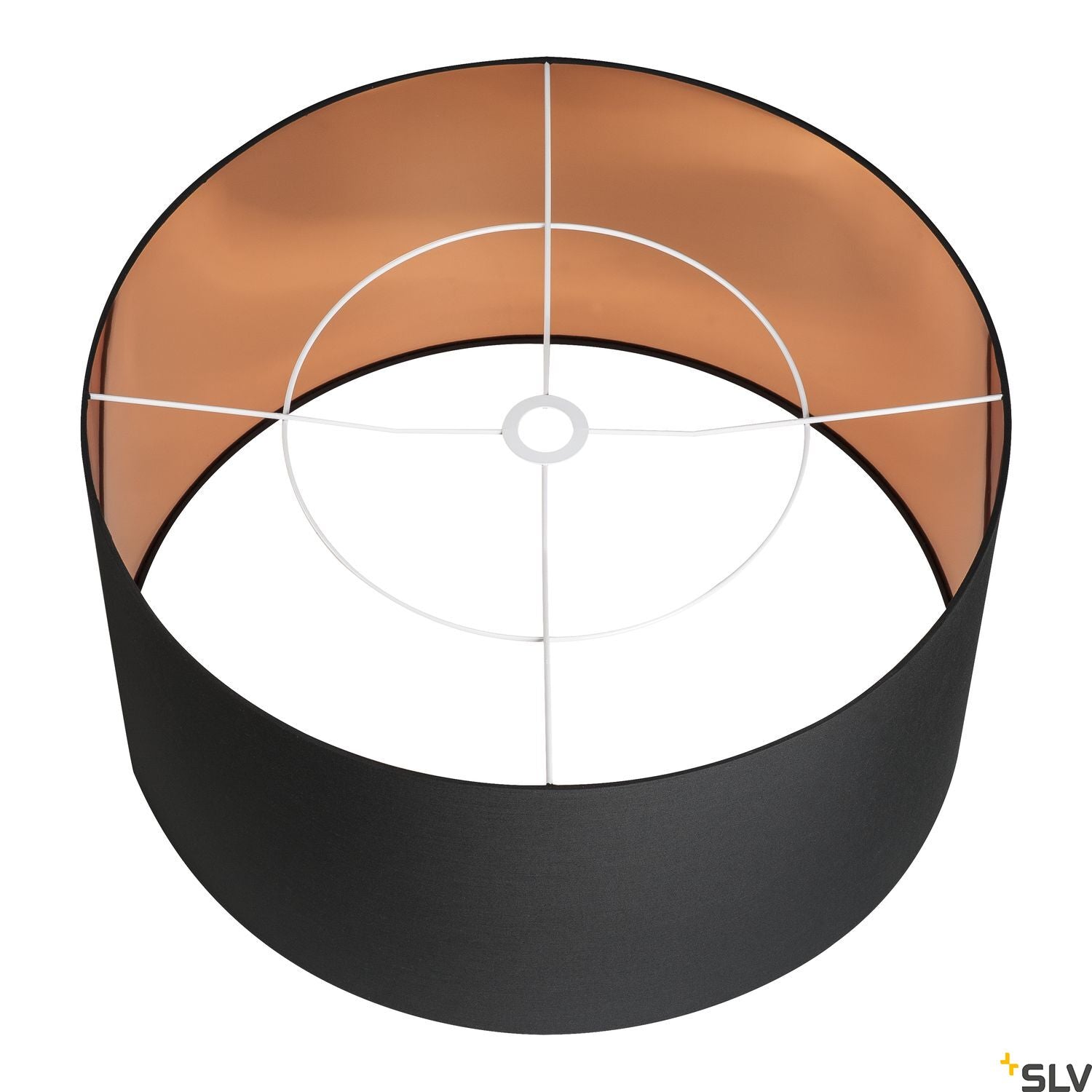 SLV FENDA shade, black/copper, Ø70cm 1000580