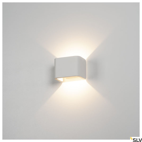 SLV MANA LED Wall luminaire 96, white, 2000K-3000K Dim to Warm 1000613