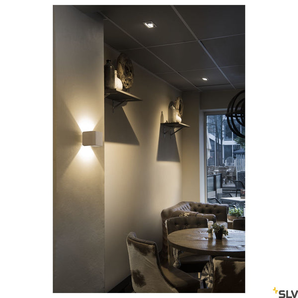 SLV MANA LED Wall luminaire 96, white, 2000K-3000K Dim to Warm 1000613