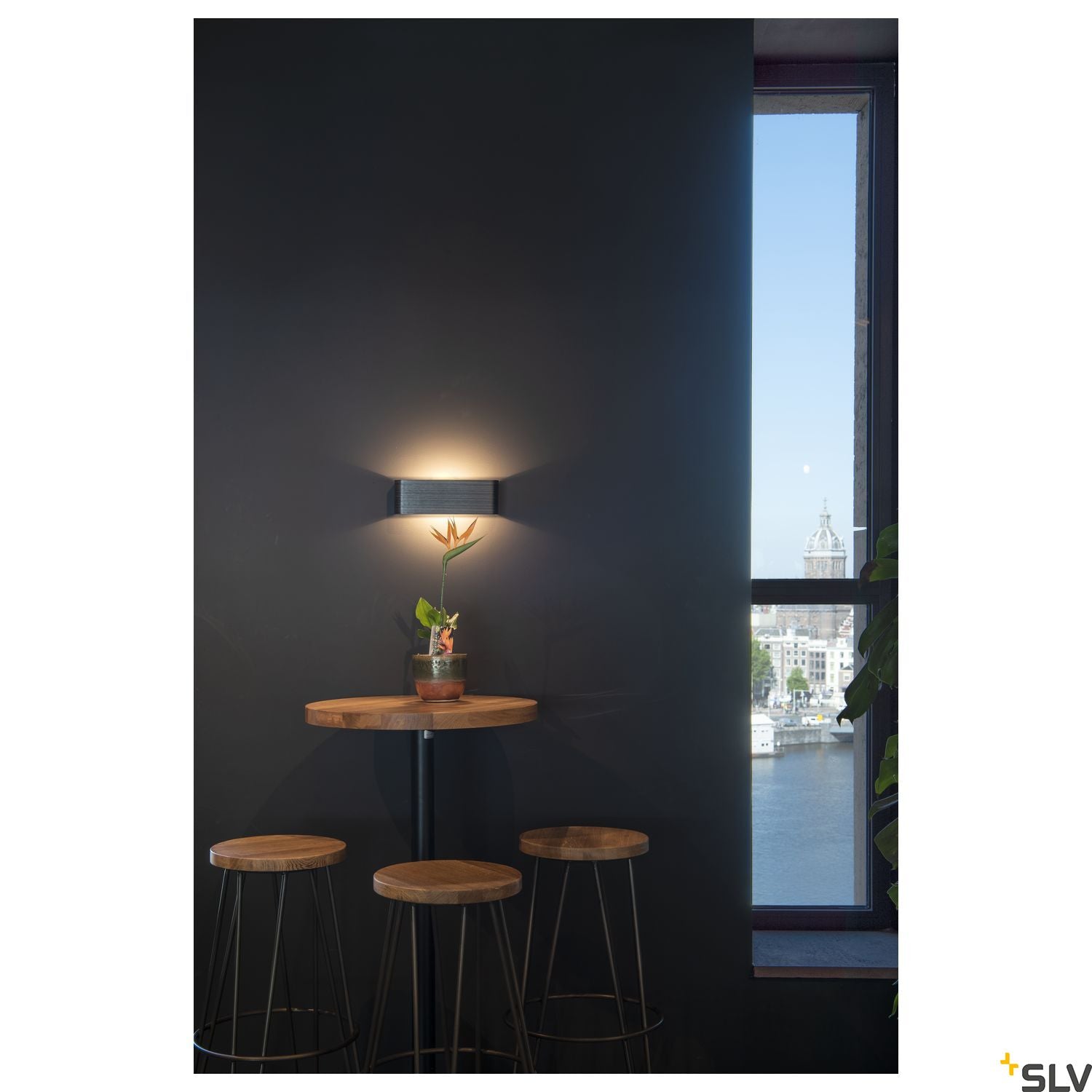 SLV MANA shade 29, wood, grey/brown 1000621
