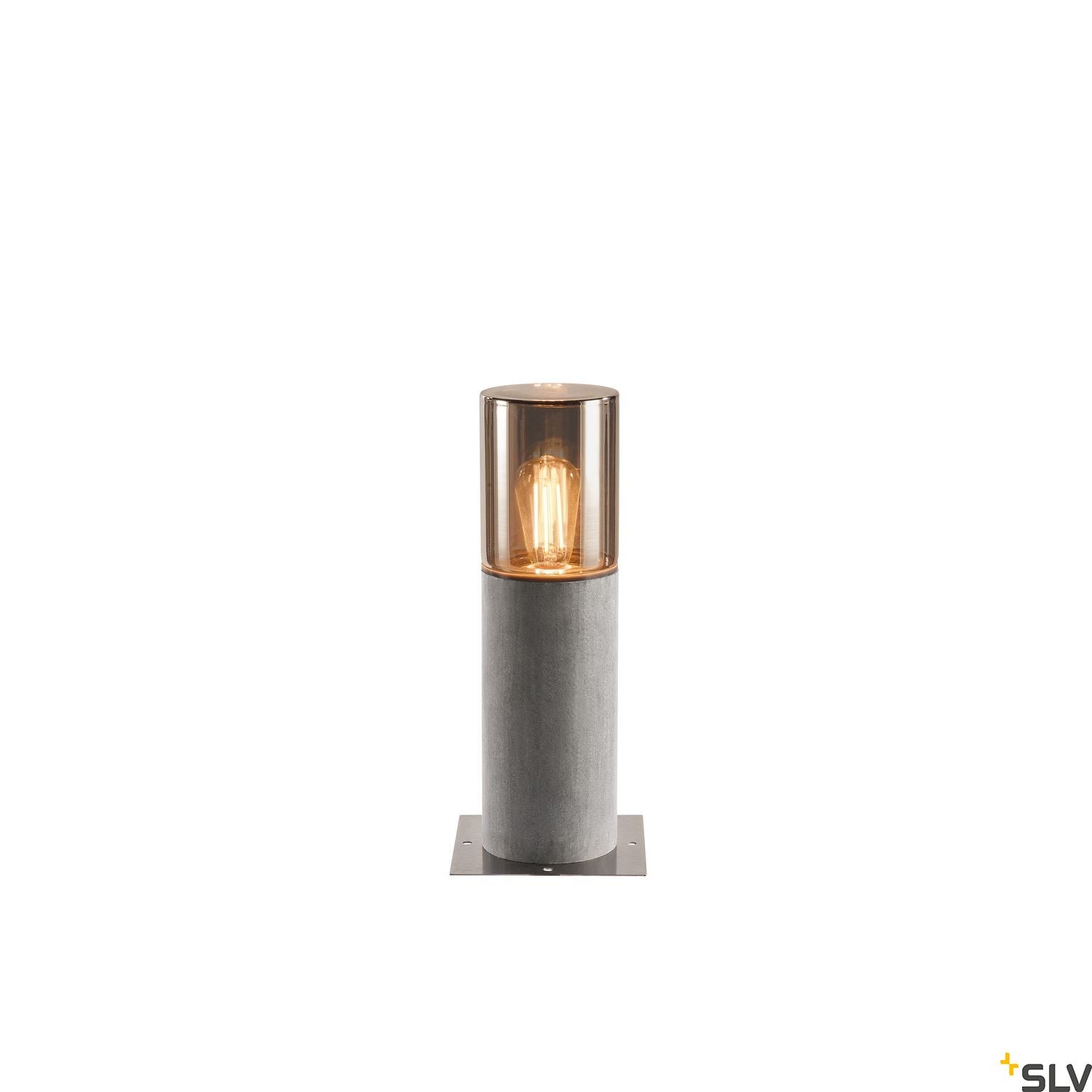 SLV LISENNE POLE 40, E27, grau, IP54 1000665