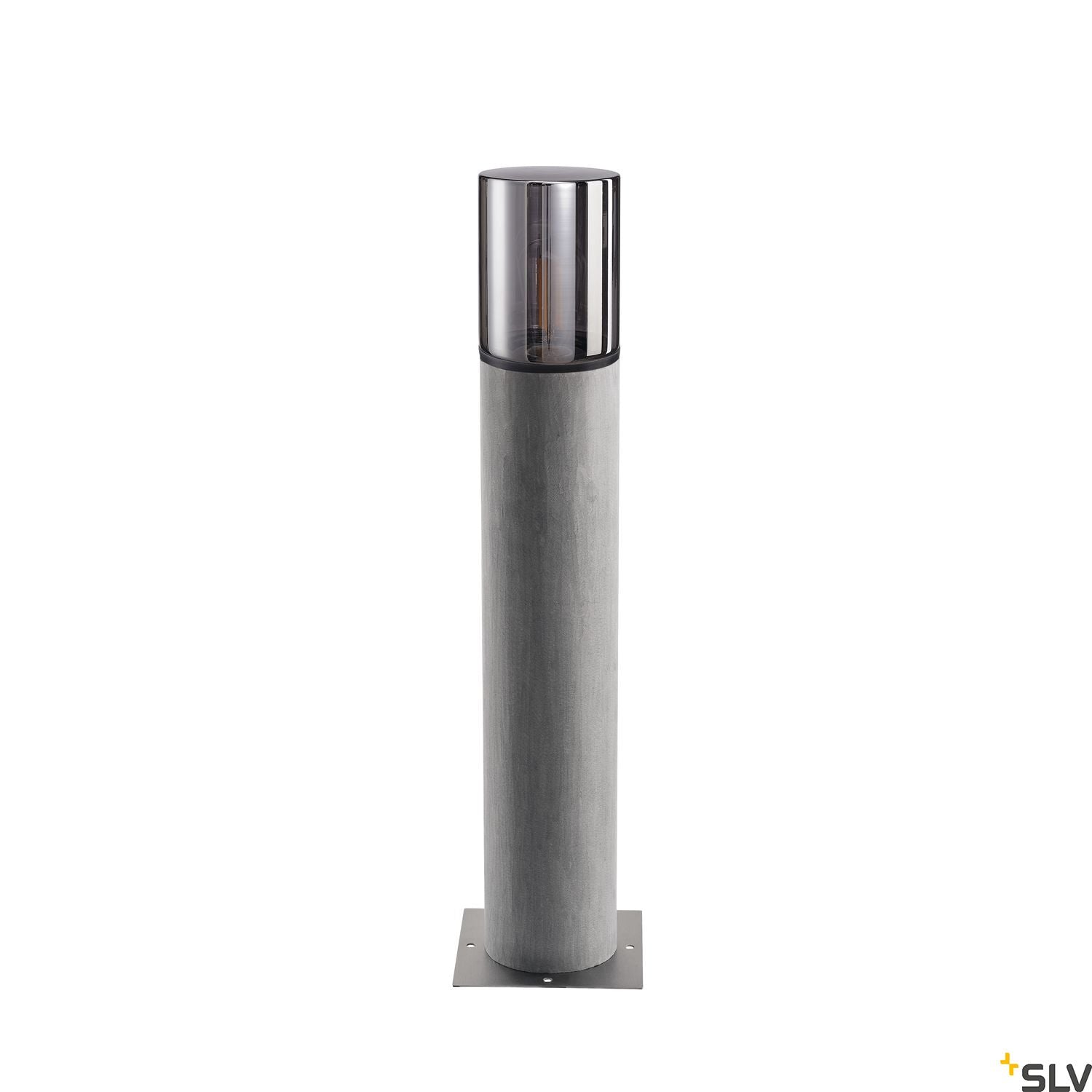 SLV LISENNE POLE 70, E27, grau, IP54 1000666