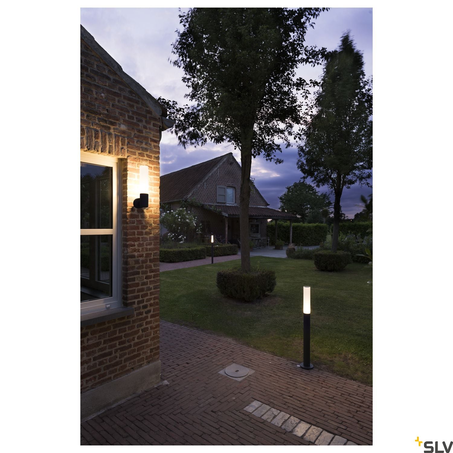 SLV APONI 120 LED Outdoor Floor stand, anthracite, 3000K, IP65 1000683