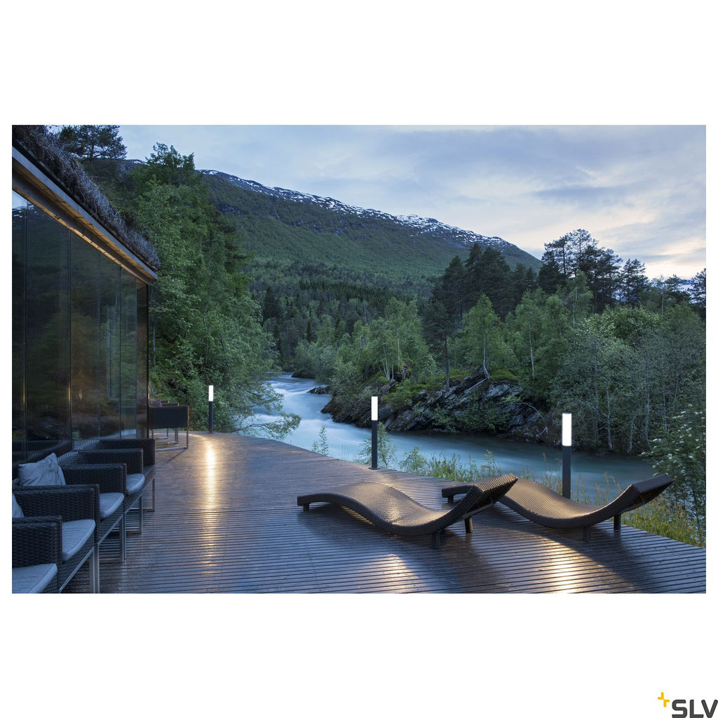 SLV APONI 90 LED Outdoor Floor stand, anthracite, 3000K, IP65 1000682
