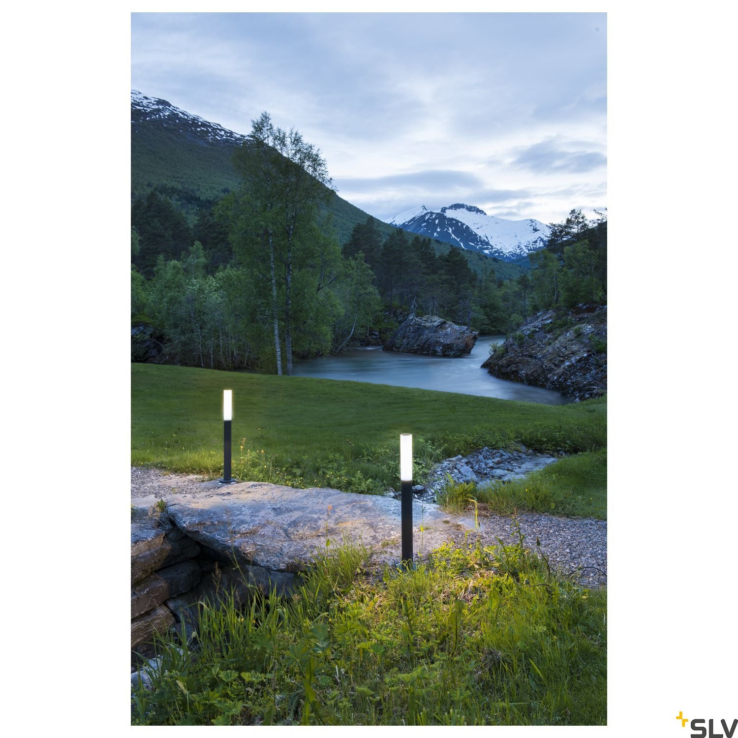 SLV APONI 90 LED Outdoor Floor stand, anthracite, 3000K, IP65 1000682