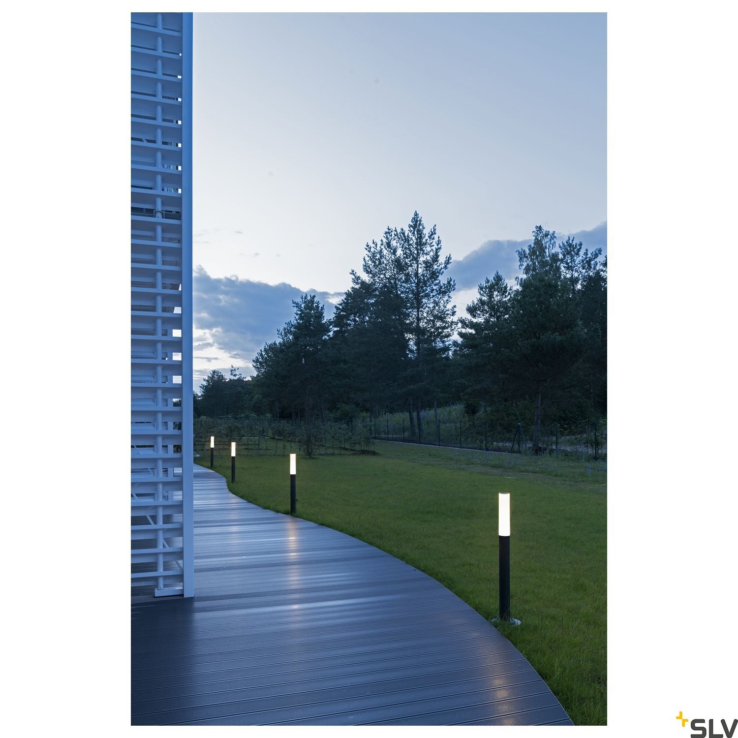 SLV APONI 90 LED Outdoor Floor stand, anthracite, 3000K, IP65 1000682